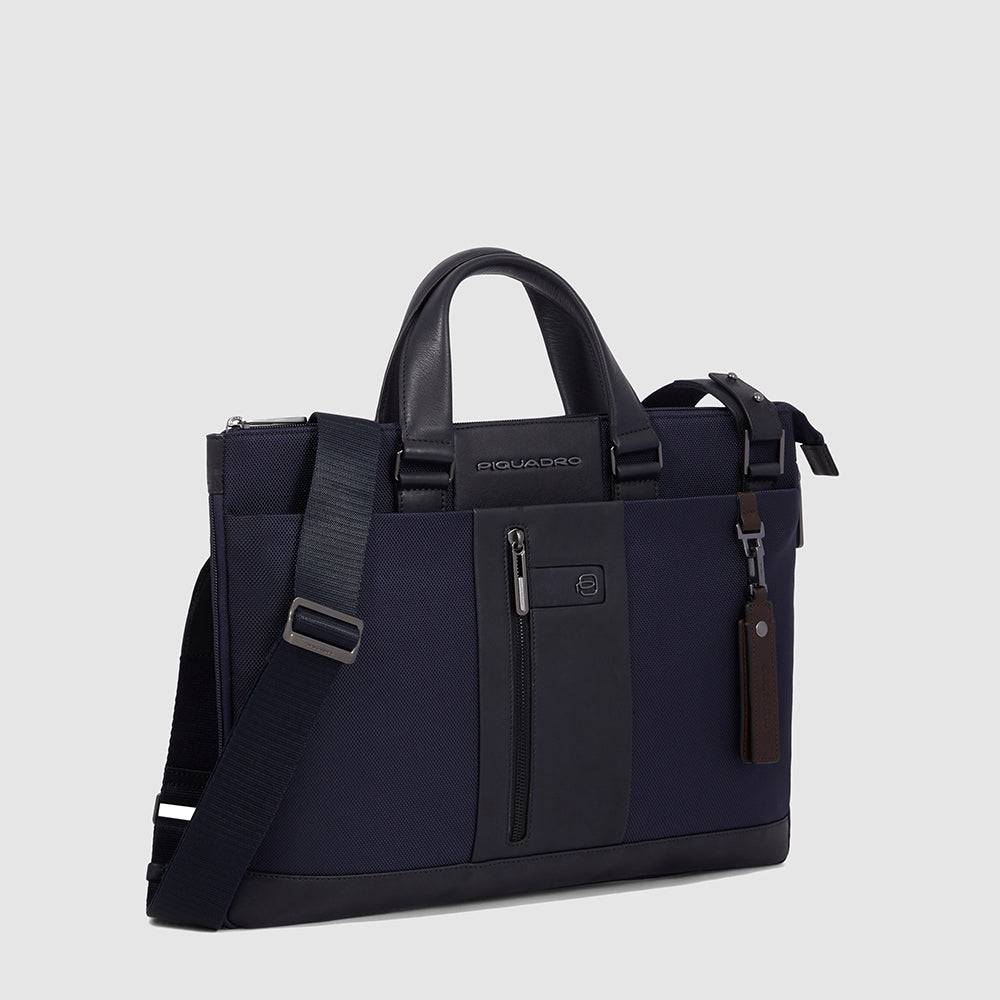 Piquadro Expandable, slim laptop bag 15,6" In Vendita
