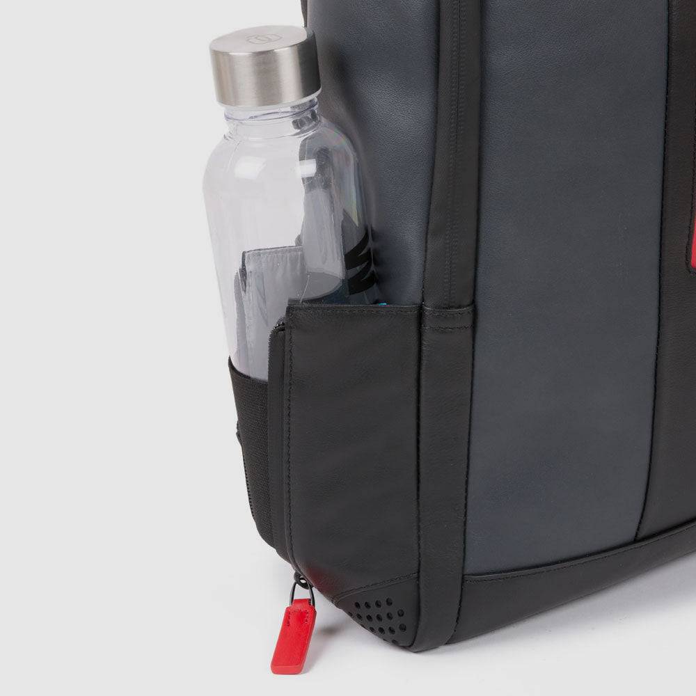 Piquadro PC and iPad® backpack with anti-theft cable Vendita Calda