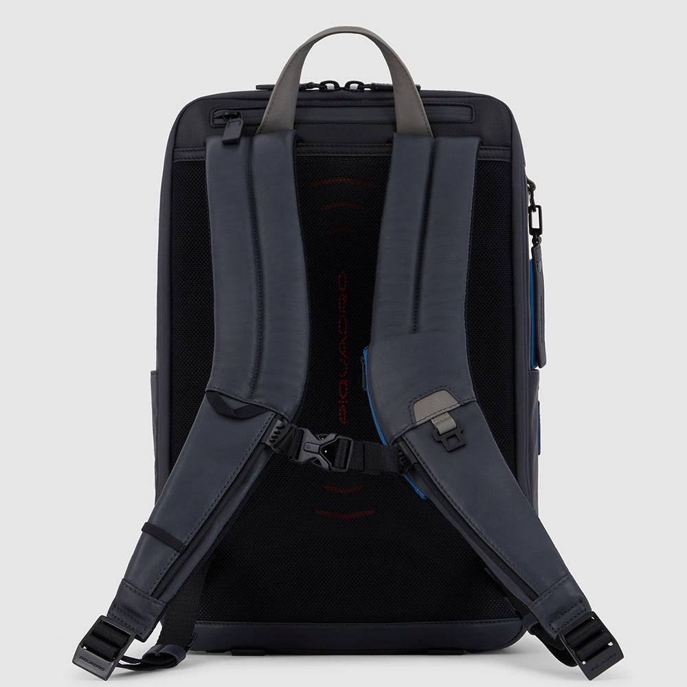 Piquadro Computer 15,6" backpack with breathable back Saldi Di Fabbrica