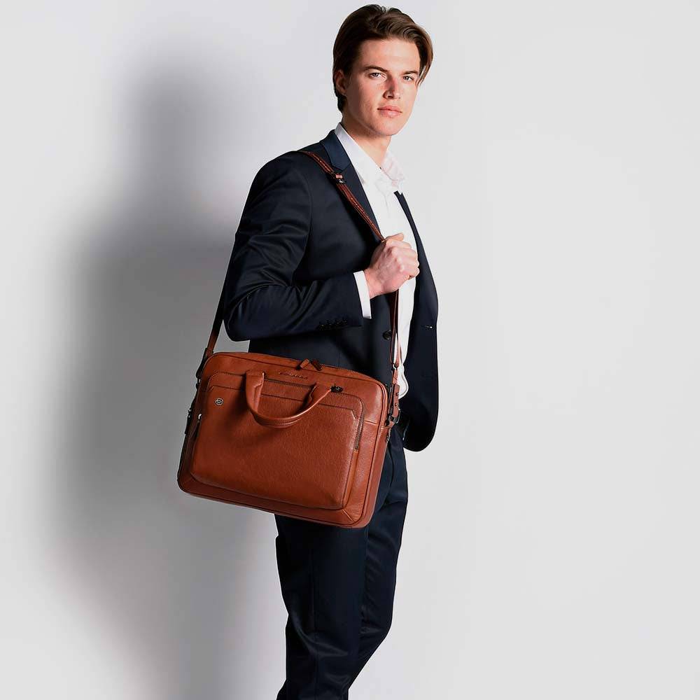 Piquadro Small 10.5"/9.7" laptop and iPad® briefcase Moda