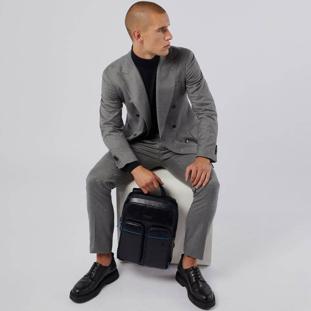 Piquadro Computer backpack with pocket for AirPods® 2025