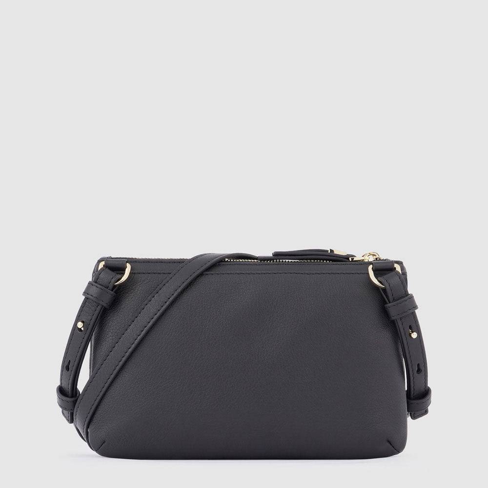 Piquadro Women’s clutch with removable shoulder strap Nuovo