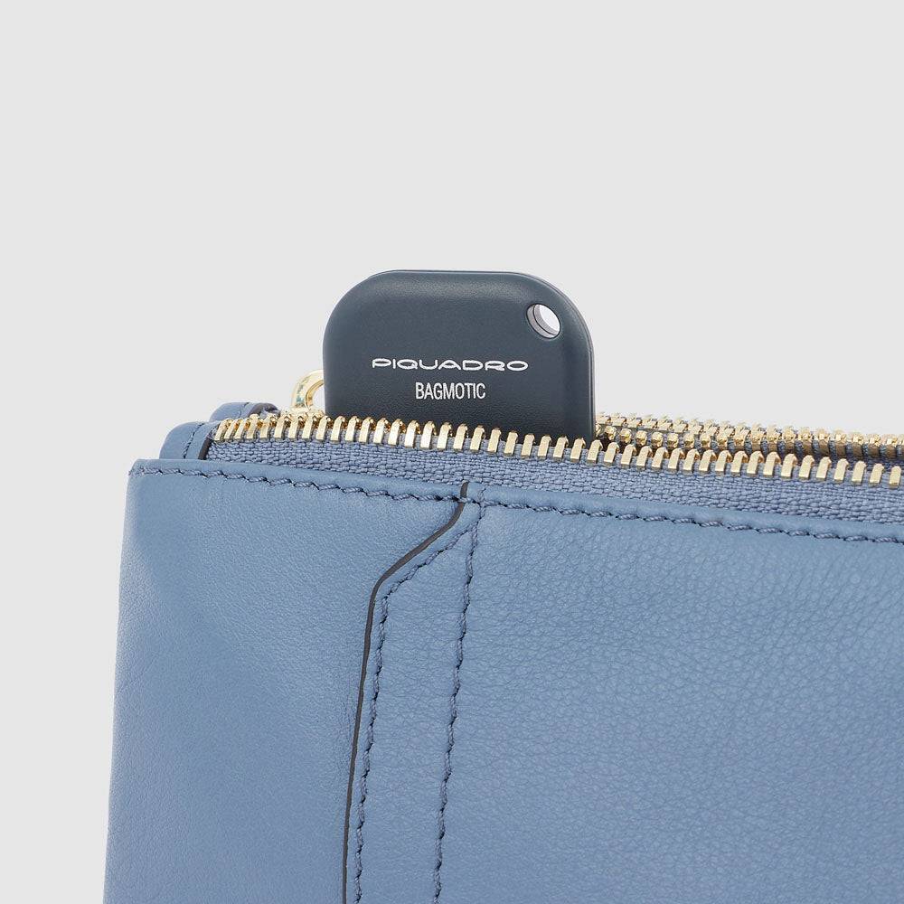 Piquadro Women’s clutch with removable shoulder strap Nuovo