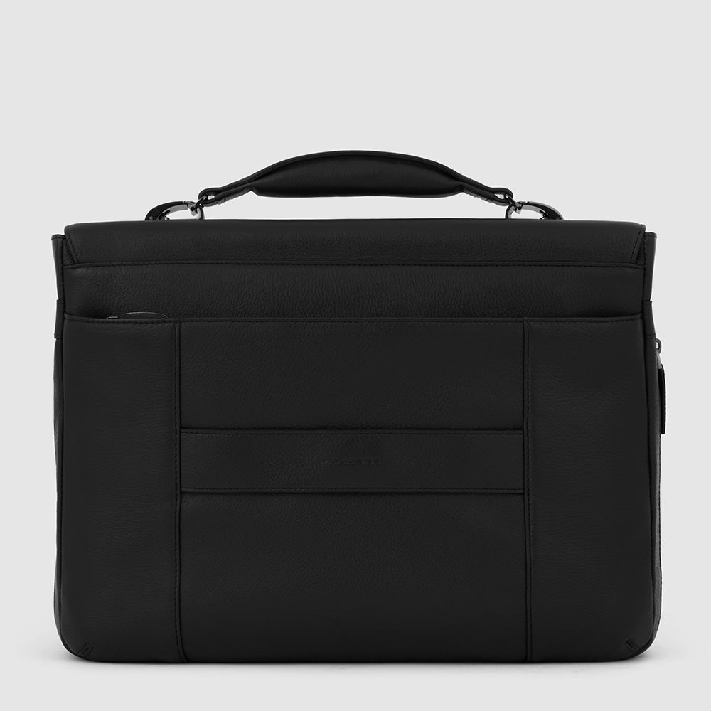 Piquadro Flap-over, expandable computer bag 15,6" Negozi Online