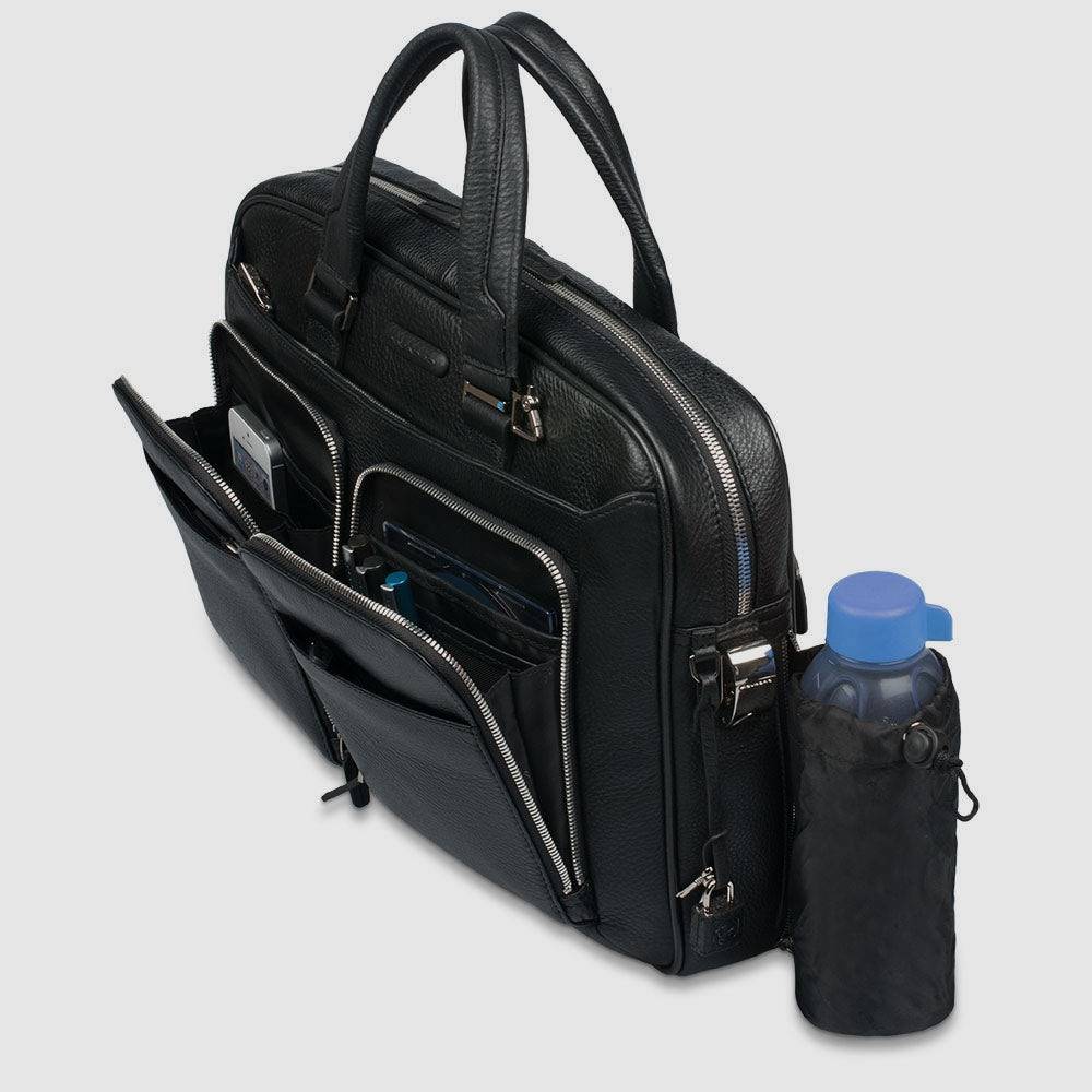 Piquadro Slim portfolio computer briefcase with iPad®Air/Ai Presa