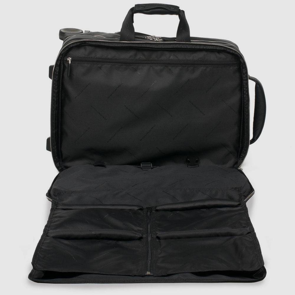 Piquadro Cabin trolley with double computer and Online