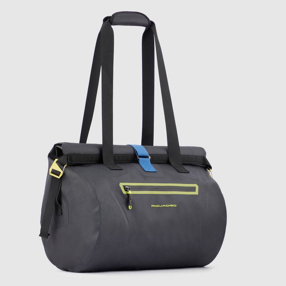 Piquadro waterproof duffel bag with latch roll top, In Vendita