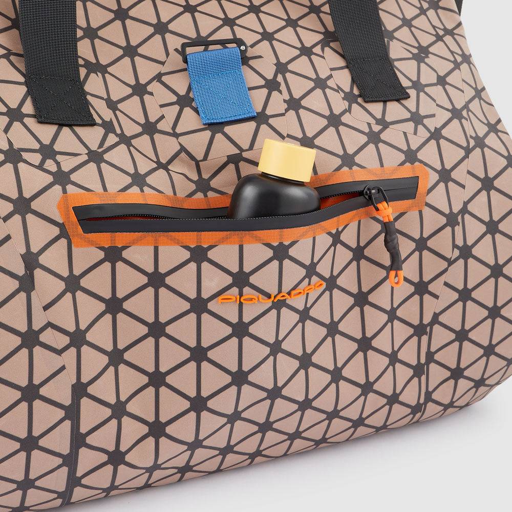 Piquadro waterproof duffel bag with latch roll top, Offerte