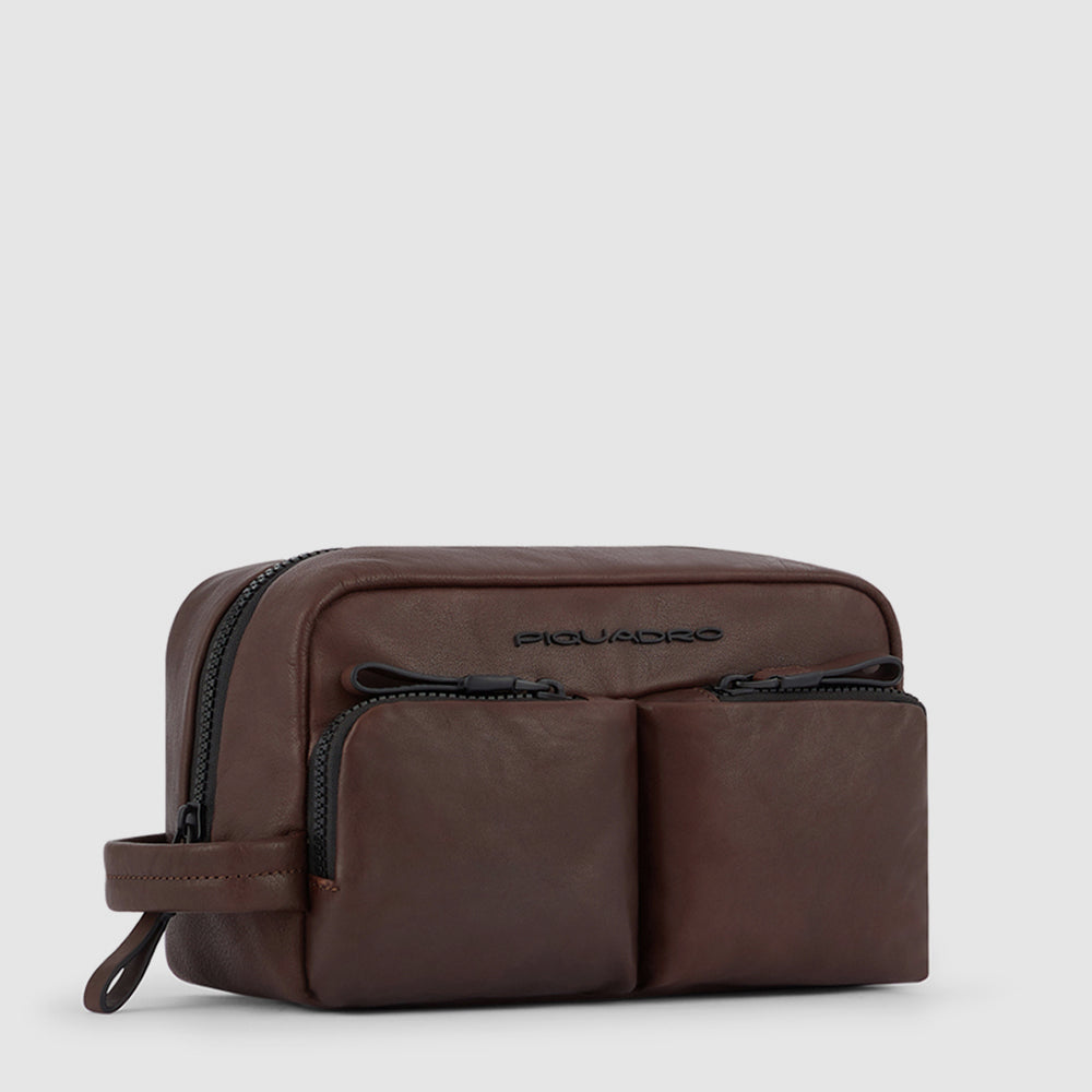 Piquadro Toiletry bag Vendita Calda