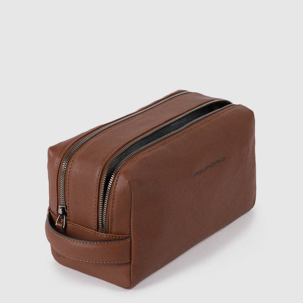 Piquadro Toiletry bag with two dividers Saldi Di Fabbrica