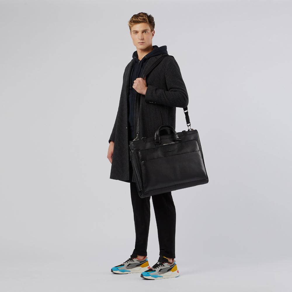 Piquadro Folding garment bag with shirt sleeve Soddisfazione Garantita