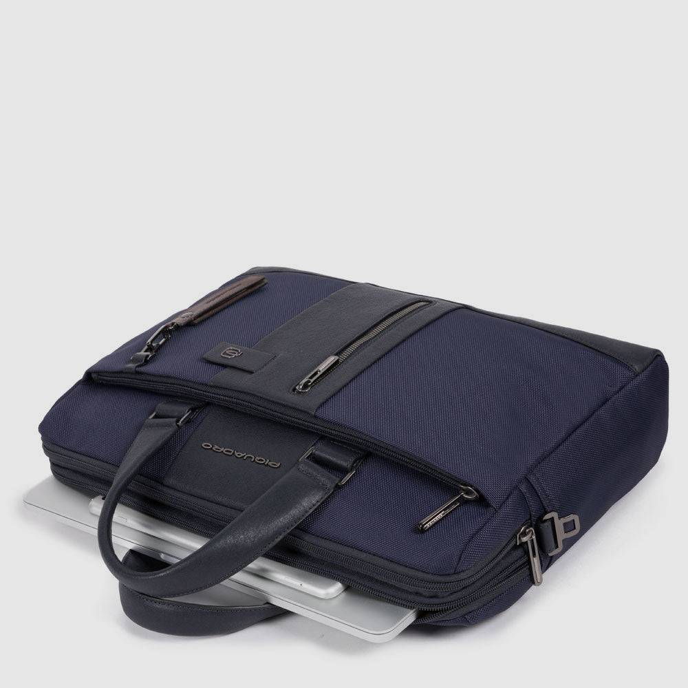Piquadro Laptop bag 15,6" in recycled fabric Sconto
