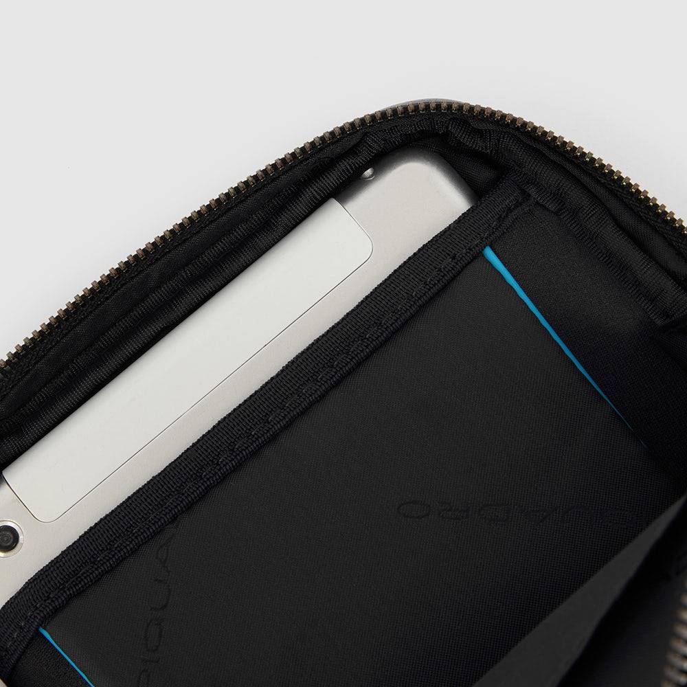 Piquadro Pocket crossbody bag with iPad®mini compartment Vendita Calda
