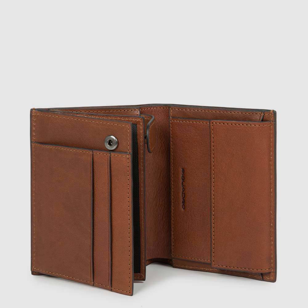 Piquadro Men’s wallet with coin pocket, credit card facilit In Saldo