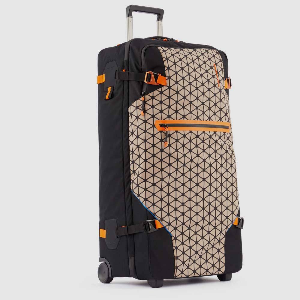 Piquadro Big size fabric trolley bag Shopping Online