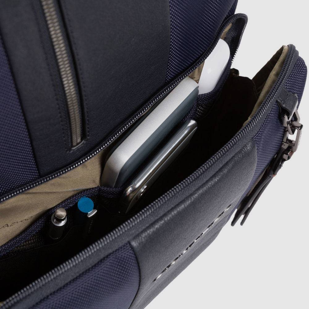 Piquadro PC and iPad backpack in recycled fabric with CONNE Economico