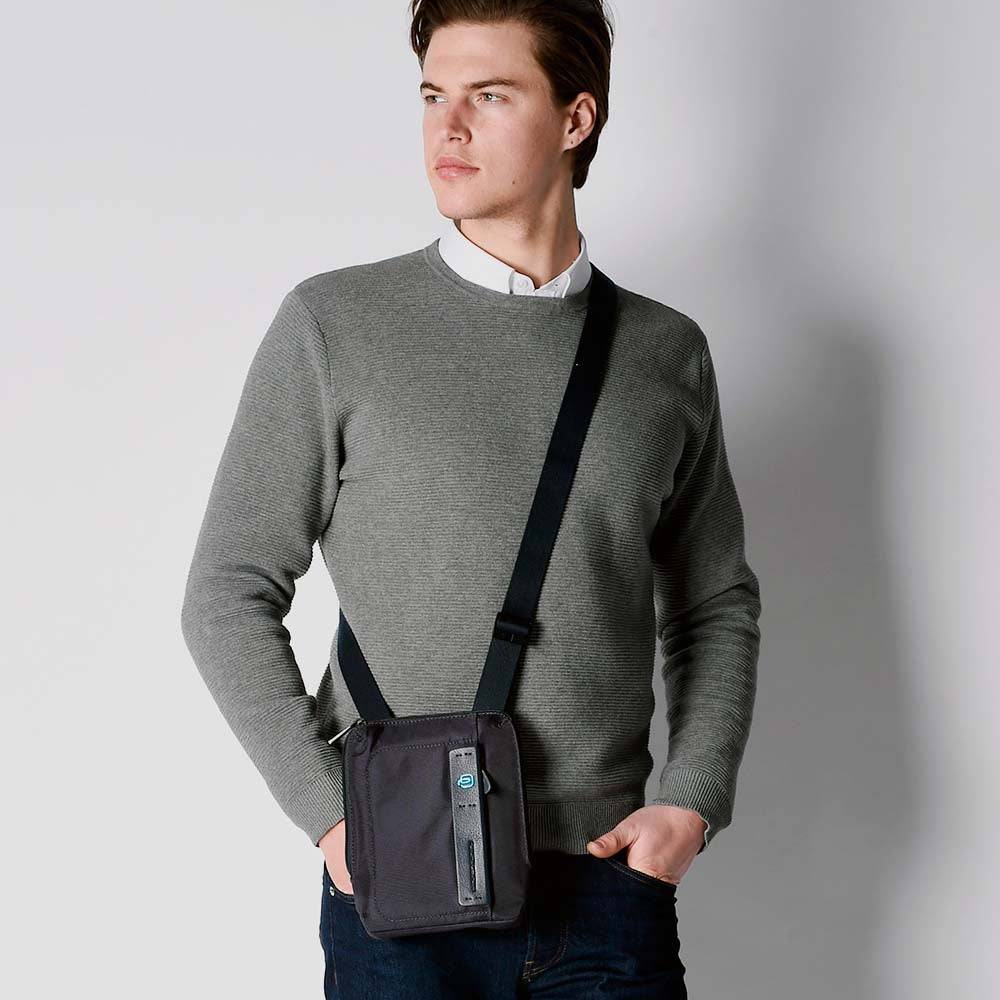 Piquadro Organised pocket cross-body bag with iPad®mini Hotsell