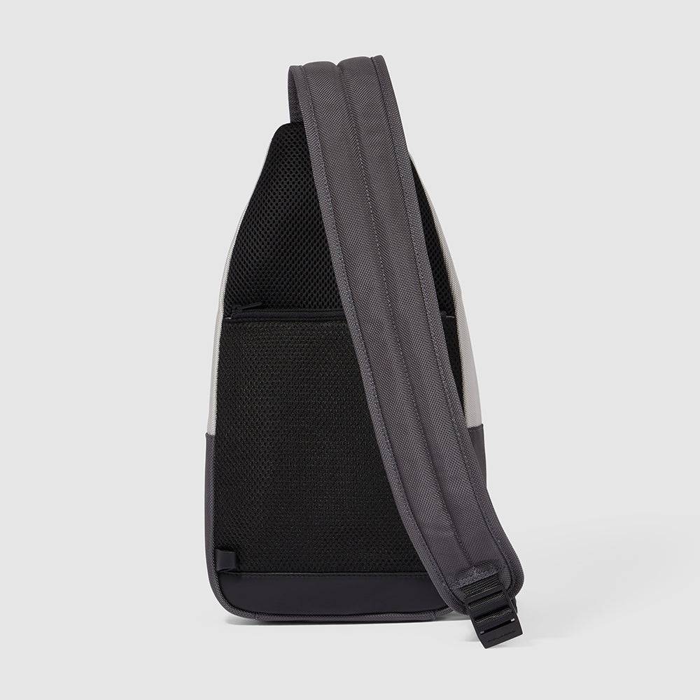 Piquadro Mono sling bag for iPad®mini in recycled fabric 2025