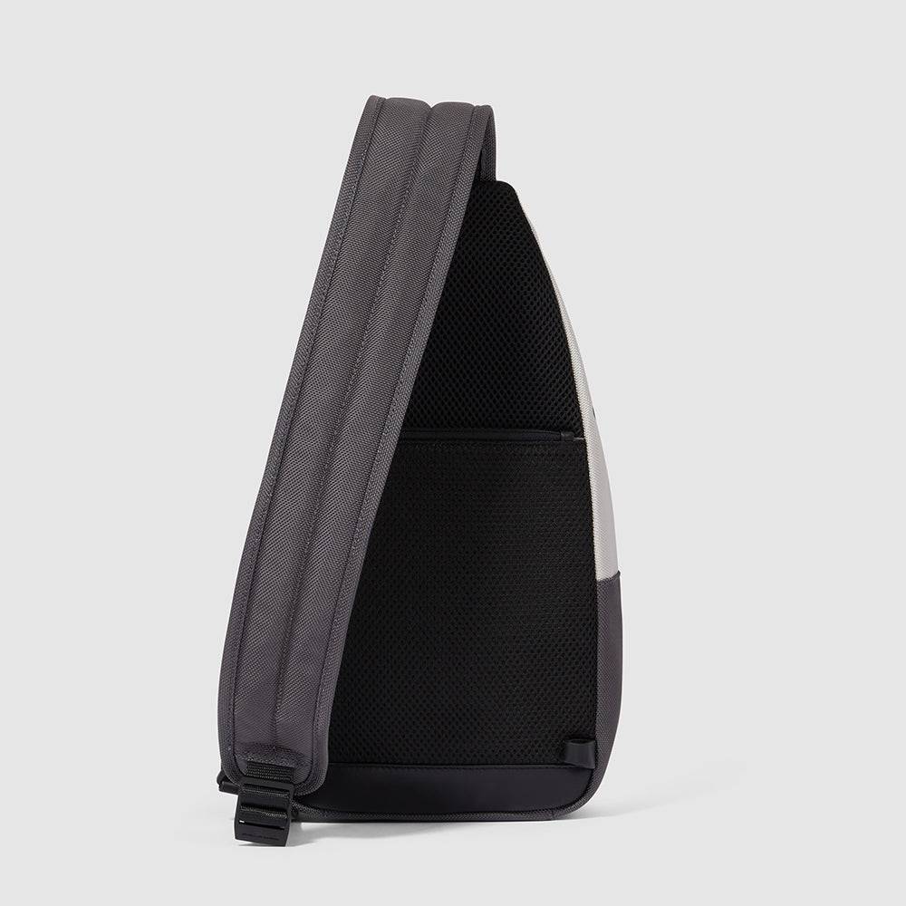 Piquadro Mono sling bag for iPad®mini in recycled fabric 2025
