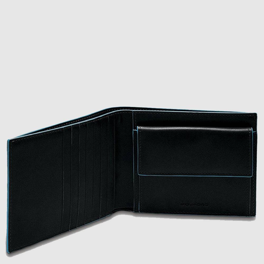 Piquadro Men’s wallet with coin case and credit card slots 2025