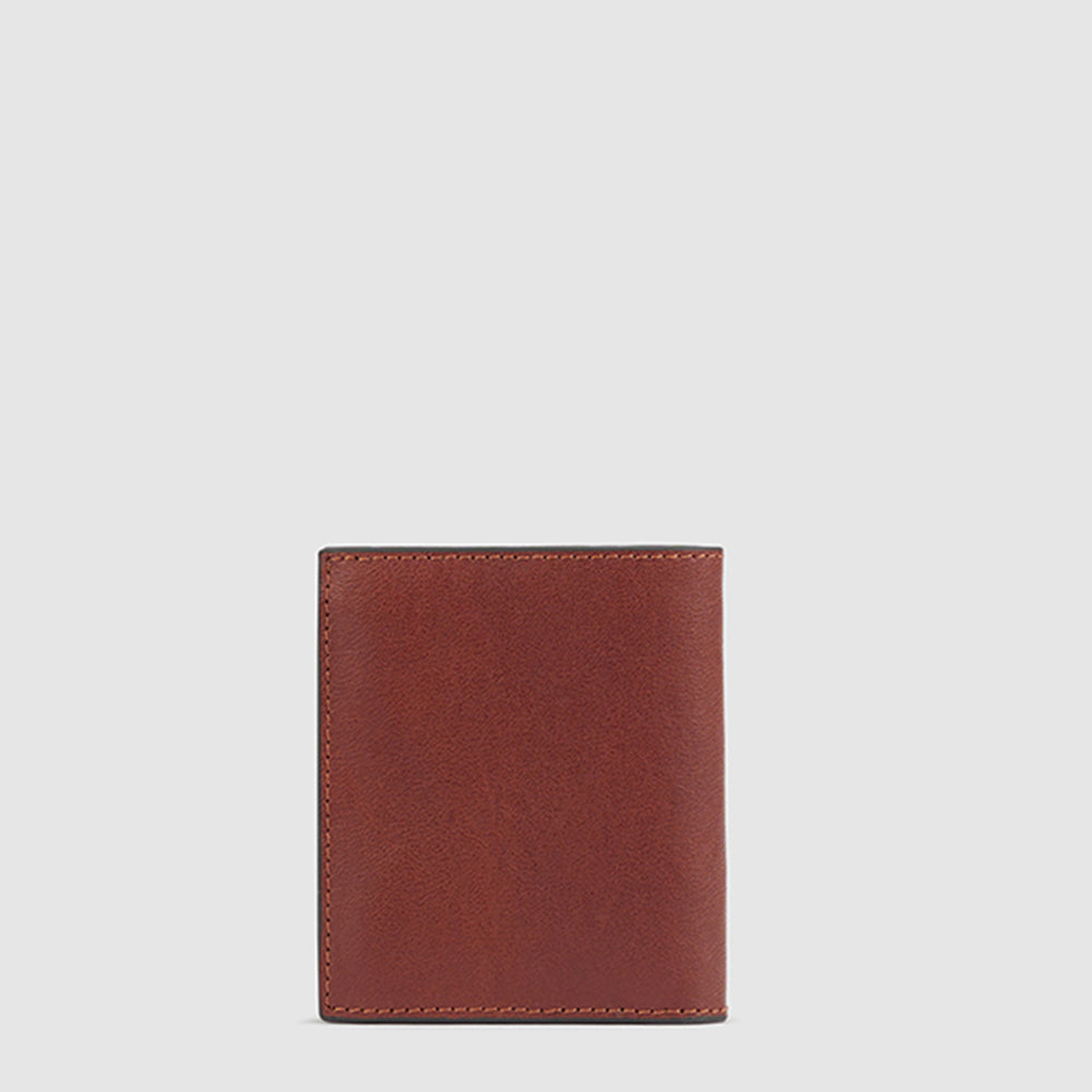 Piquadro Vertical men’s wallet with coin pocket Spedizione Gratuita