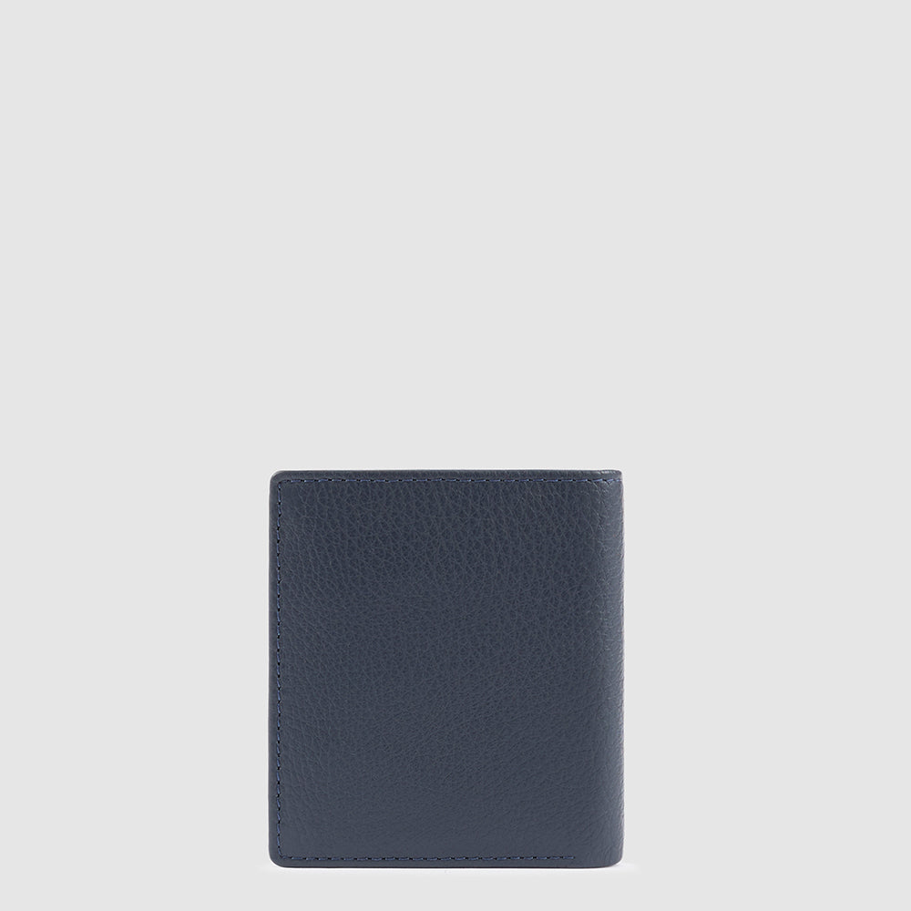 Piquadro Vertical men’s wallet with coin pocket Pezzi Unici