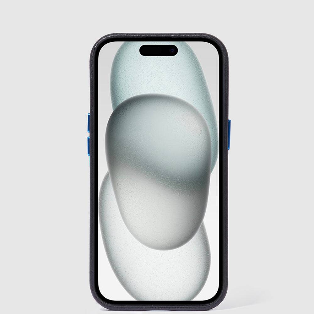 Piquadro Leather case for iPhone® 15 Plus 6,7” Acquista Ora