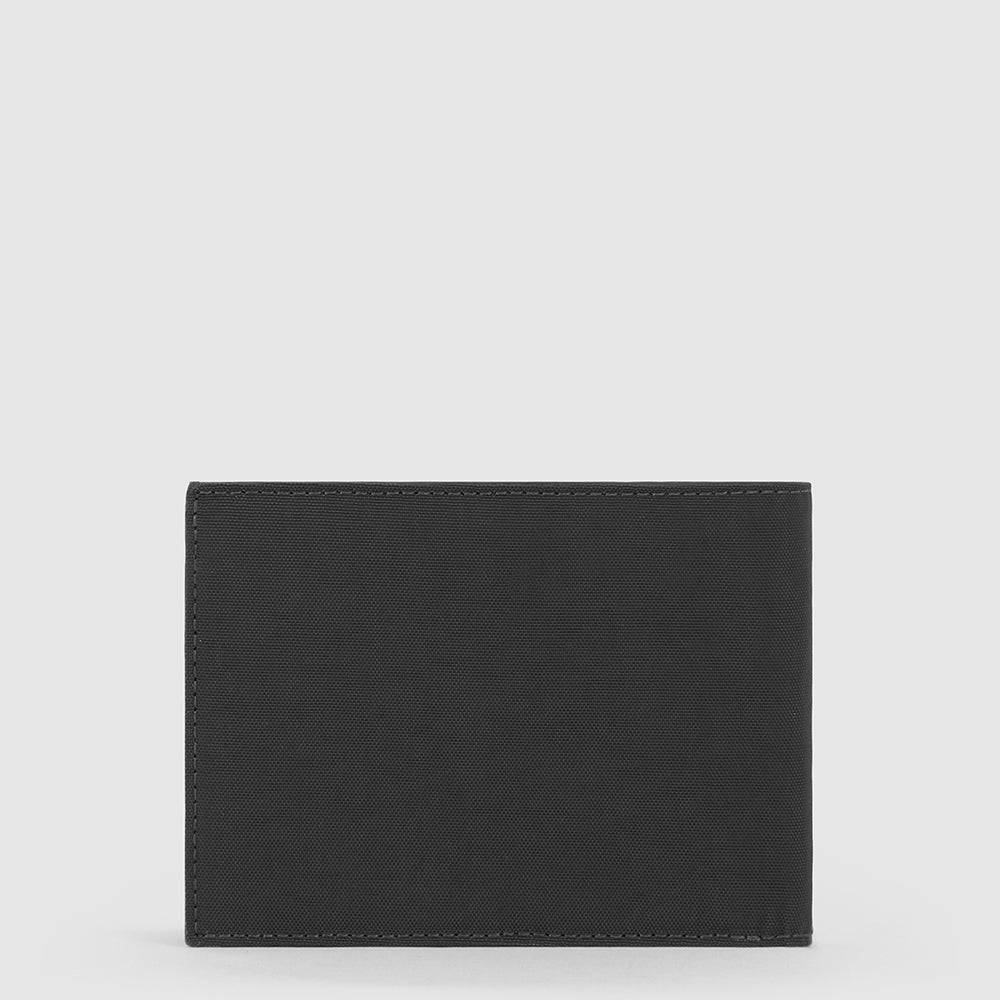 Piquadro Men’s wallet in recycled fabric Convenienza