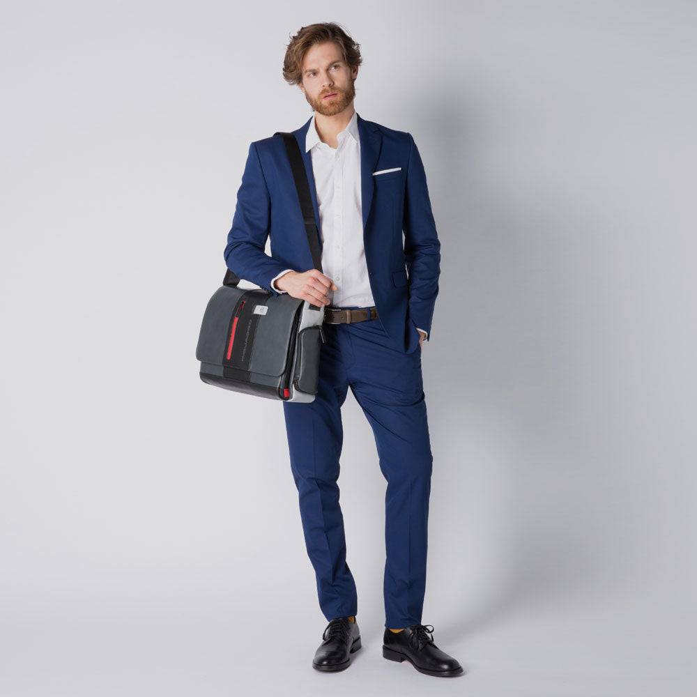 Piquadro Computer messenger with iPad®10,5"/iPad 9,7" Nuova
