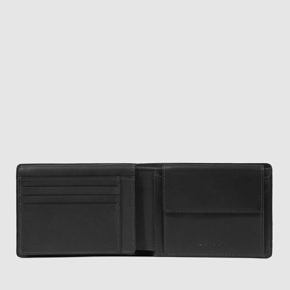 Piquadro Men’s wallet with flip up ID window Qualità Garantita