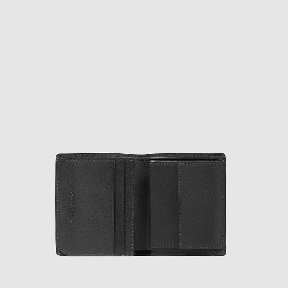 Piquadro Vertical men’s wallet with coin pocket Affare Del Giorno