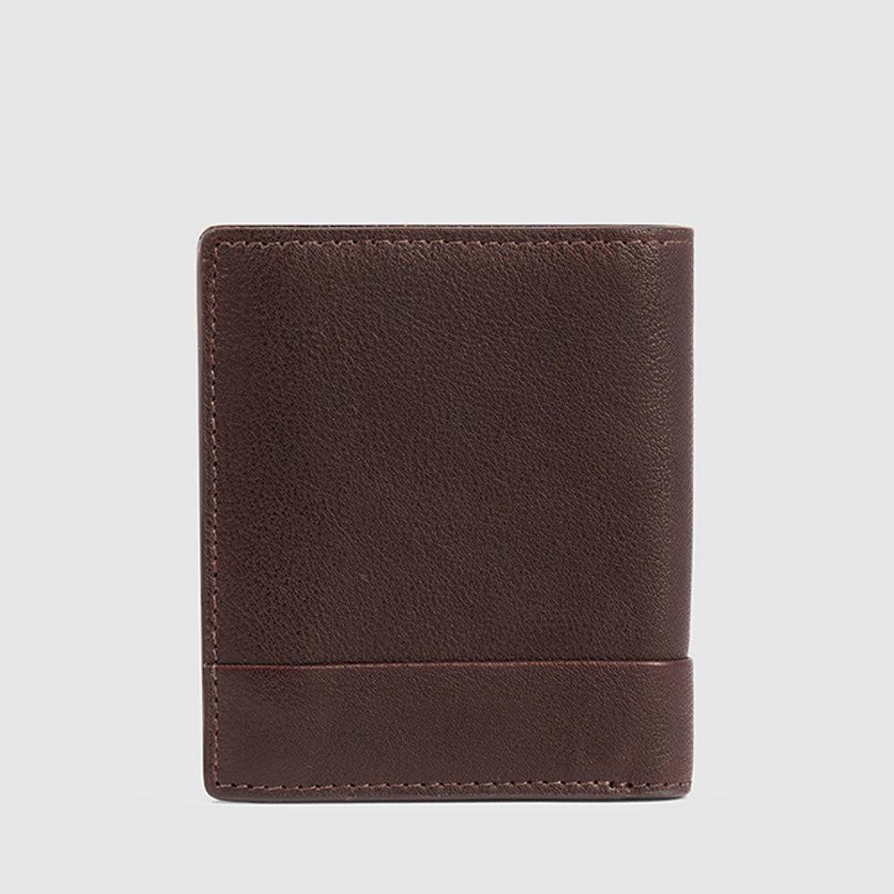 Piquadro Vertical men’s wallet with coin pocket Prezzo Ridotto