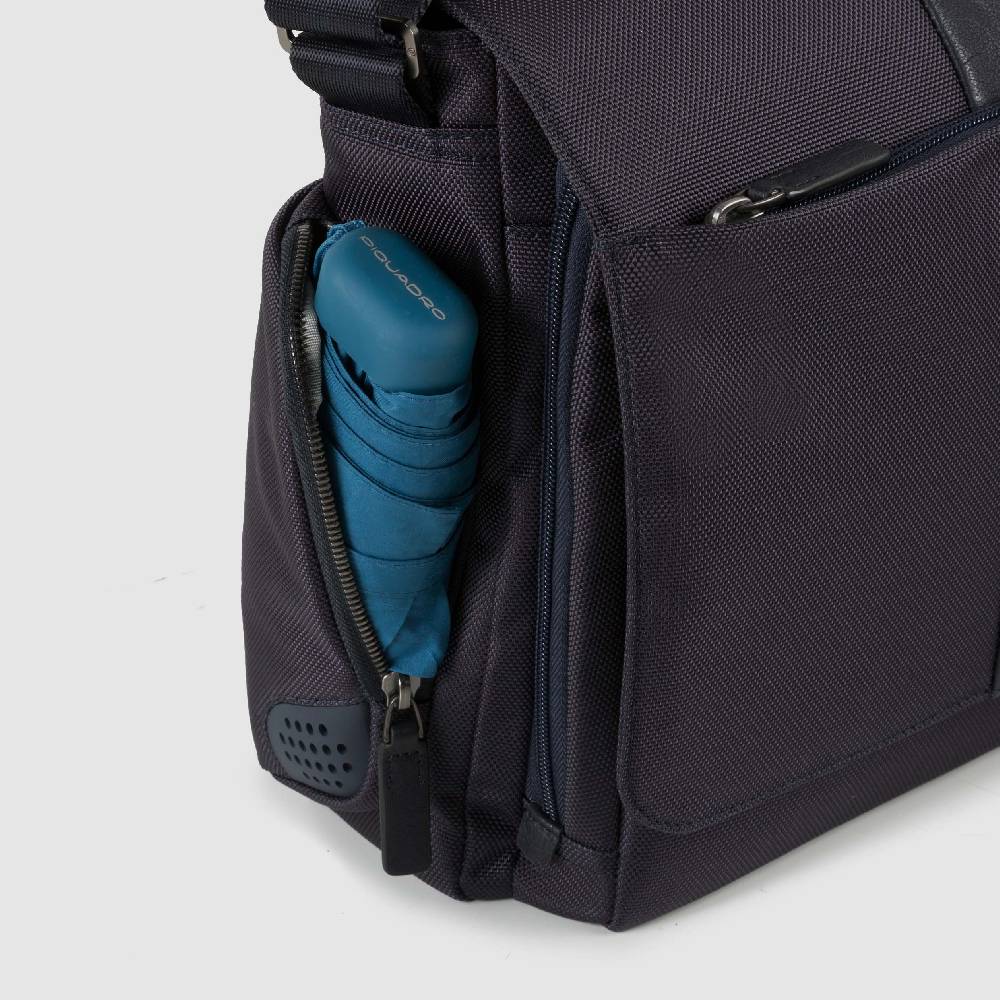 Piquadro 10.5"/9.7" laptop and iPad® messenger bag, Vendita Calda