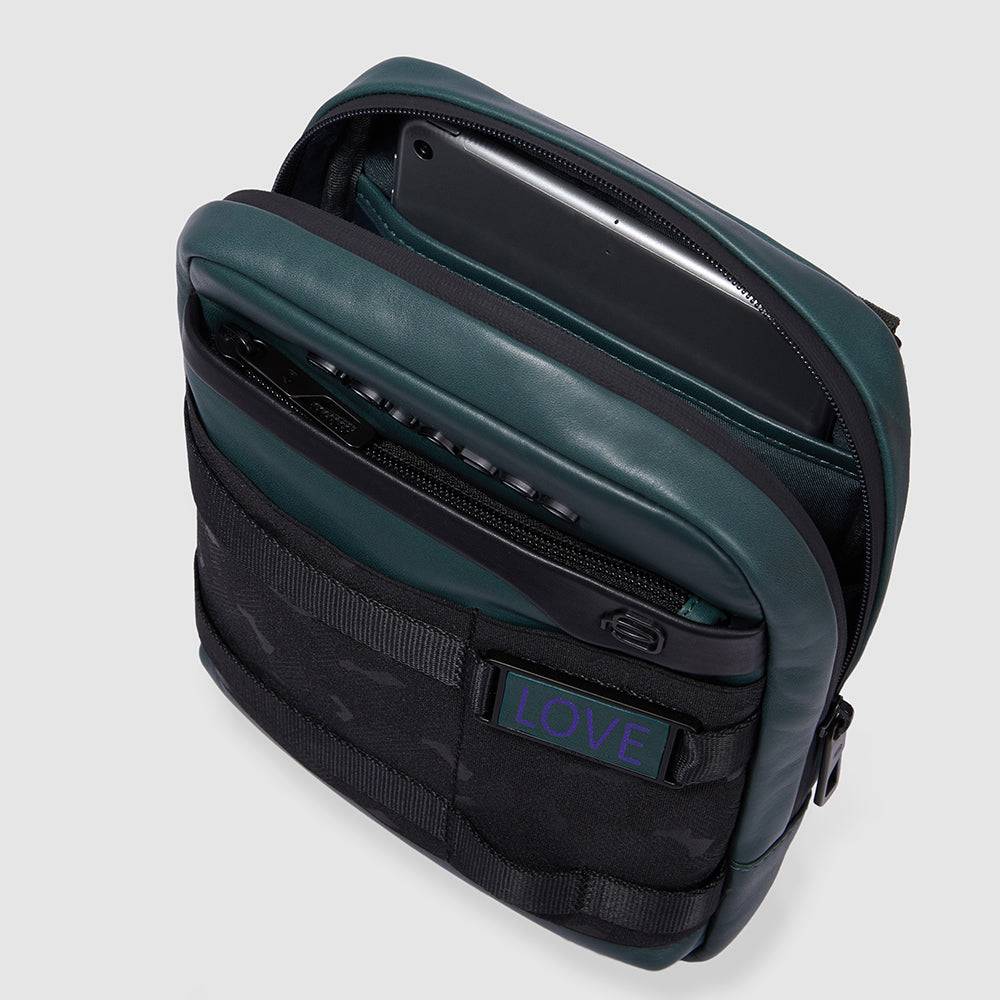 Piquadro Personalizable, modular iPad®mini crossbody bag Negozio
