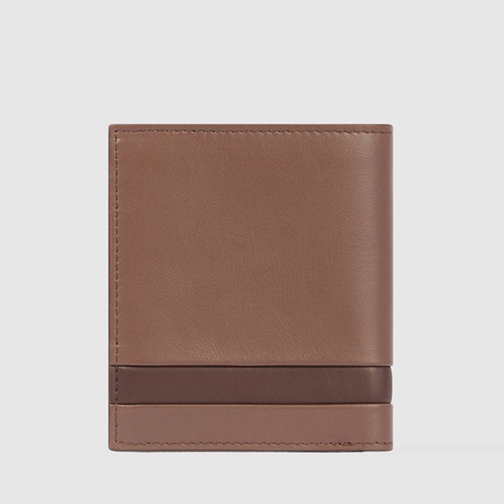 Piquadro Vertical men’s wallet with coin pocket Italy