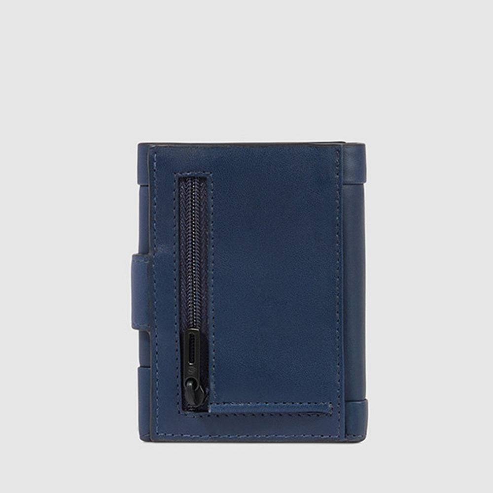 Piquadro Pocket trifold men's wallet with money pocket Italia