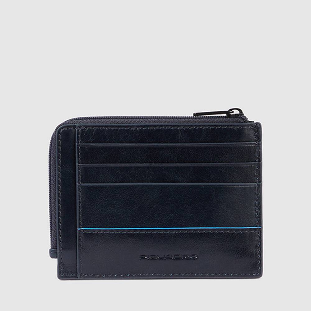 Piquadro Zipper coin pouch with document holder 2025
