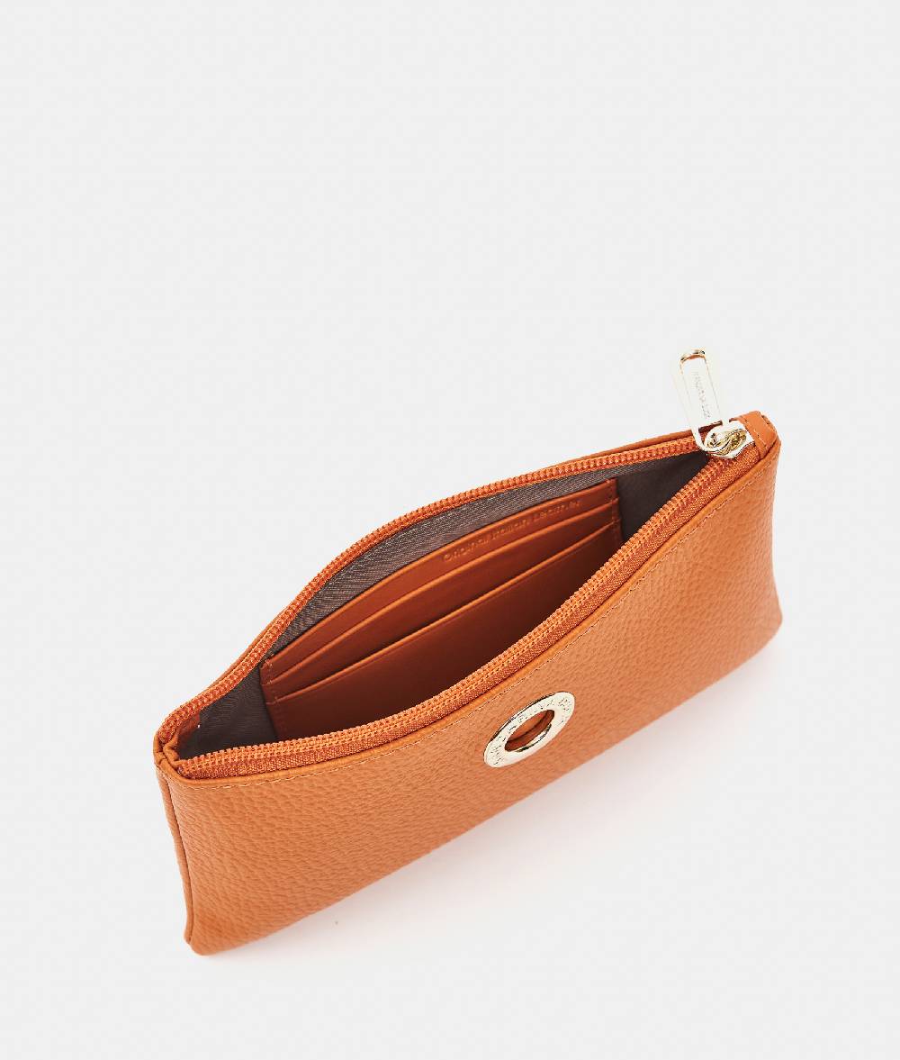 Mandarina Duck MELLOW LEATHER POUCH Mandarina Duck In Vendita