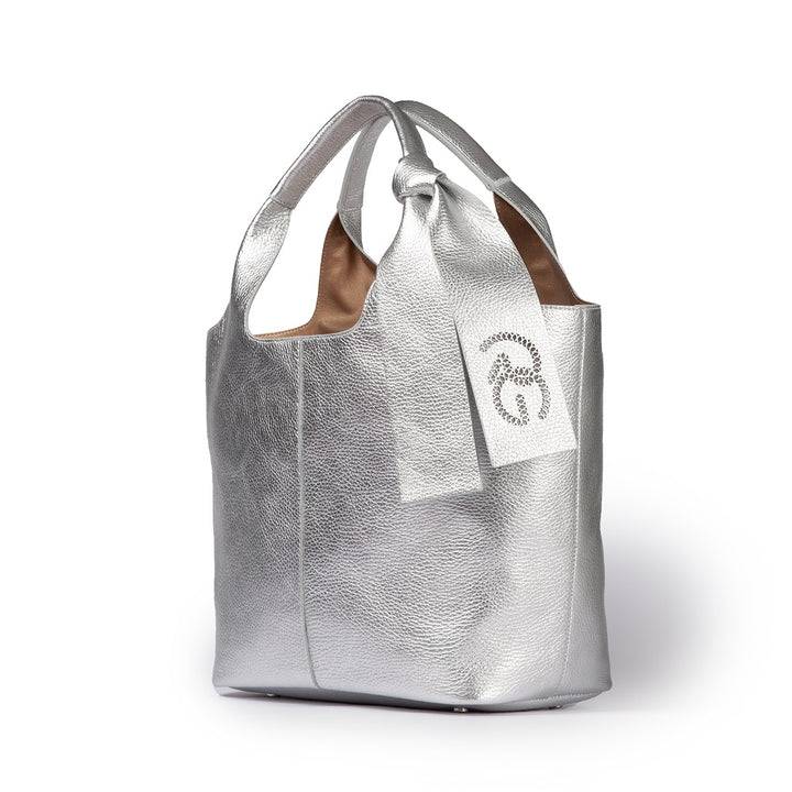 Roberta Gandolfi Maia Tote borsa hobo in pelle martellata Hotsell