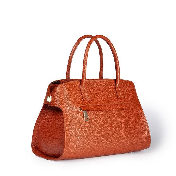 Roberta Gandolfi Elodie bowling medium borsa a mano in pelle con tracolla staccabile e regolabile Pezzi Unici