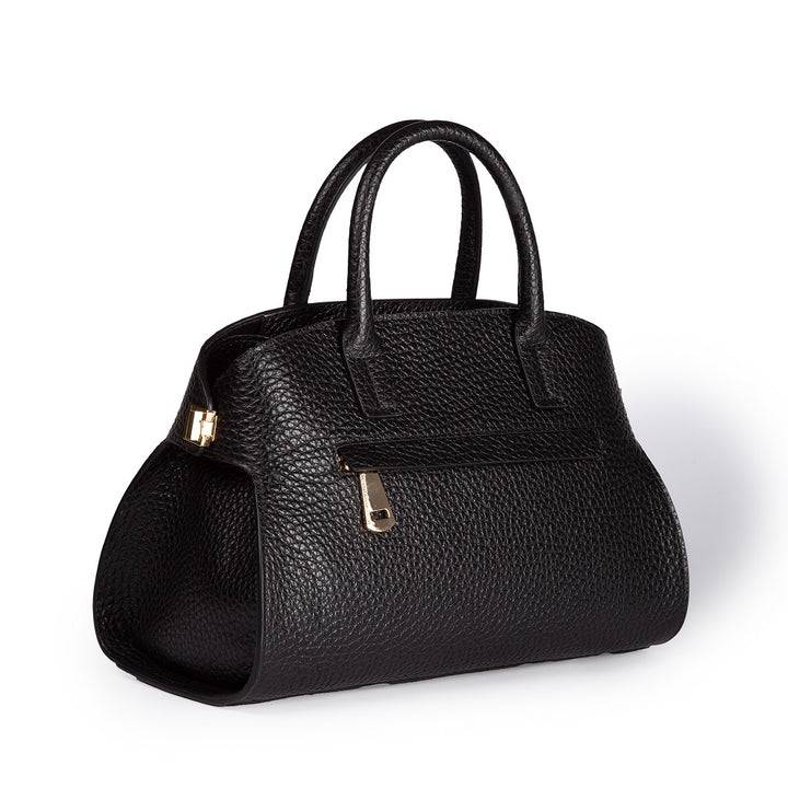 Roberta Gandolfi Elodie bowling small borsa a mano in pelle con tracolla staccabile e regolabile Qualità Garantita