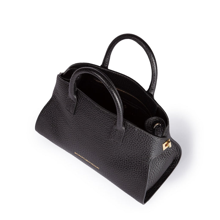 Roberta Gandolfi Elodie bowling small borsa a mano in pelle con tracolla staccabile e regolabile Qualità Garantita