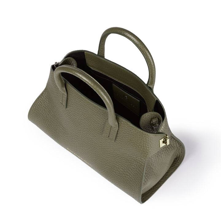 Roberta Gandolfi Elodie bowling small borsa a mano in pelle con tracolla staccabile e regolabile Negozi Online