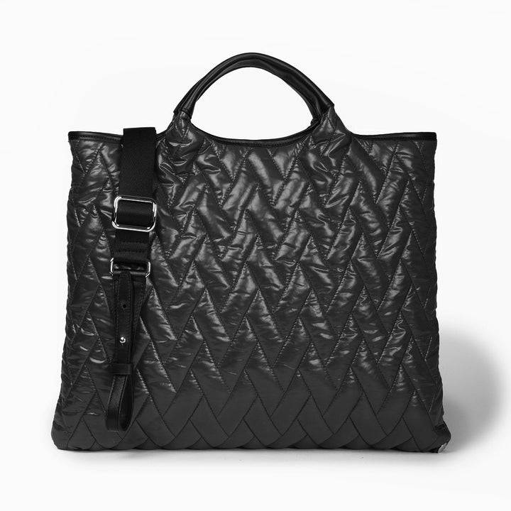 Roberta Gandolfi Joy Puffy borsa trasformabile 5 modelli in 1 in tessuto antigoccia finiture in pelle di vitello e tracolla staccabile Online