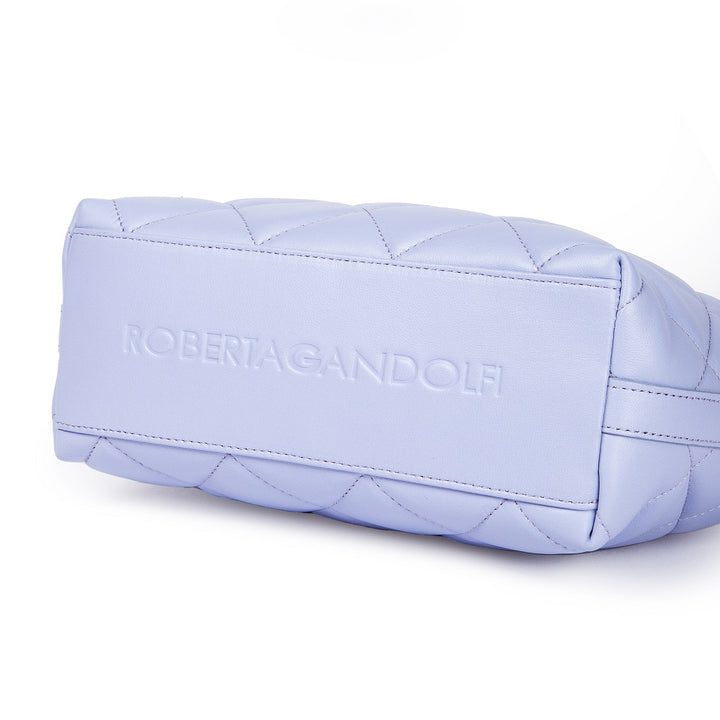 Roberta Gandolfi Sirenetta Matelassè Baguette mini bag in nappa trapuntata in pelle di agnello Moda