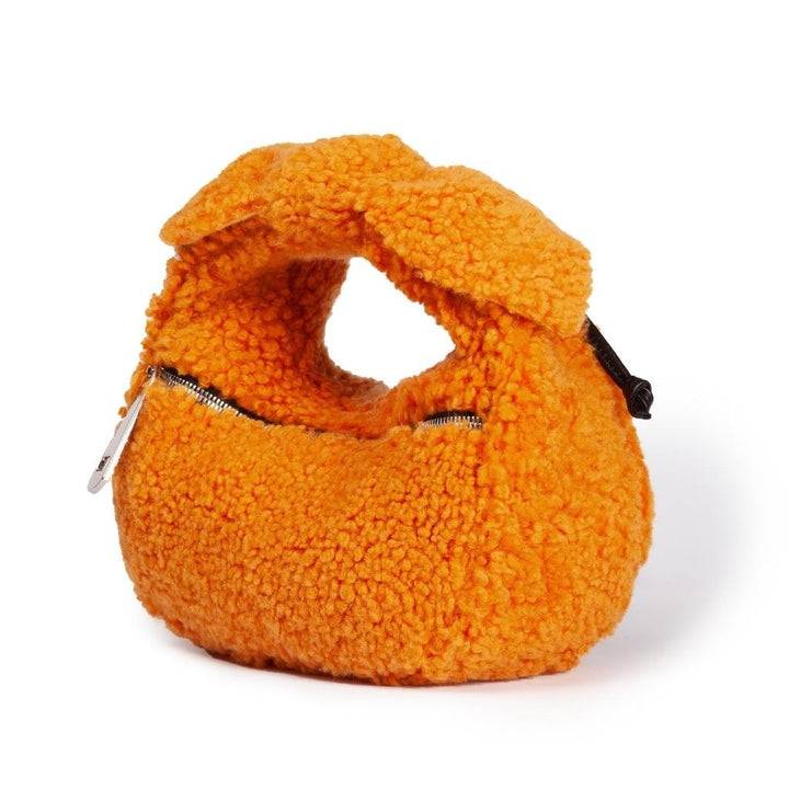 Roberta Gandolfi Bunny Teddy mini bag in shearling con tracolla in pelle staccabile Affare Del Giorno