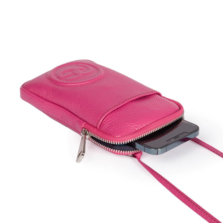 Roberta Gandolfi RG Phone holder in pelle di vitello con tracolla staccabile e regolabile Offerta