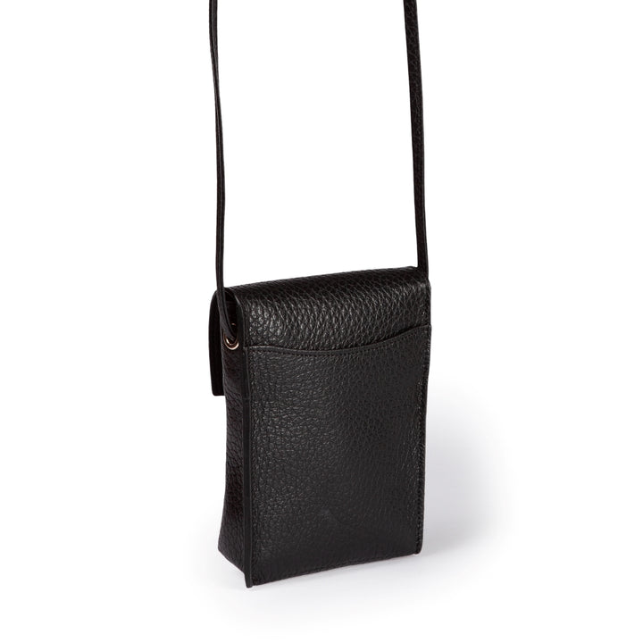 Roberta Gandolfi Elodie minibag and phoneholder in pelle con pratica tasca esterna e tracolla regolabile Vendita Calda