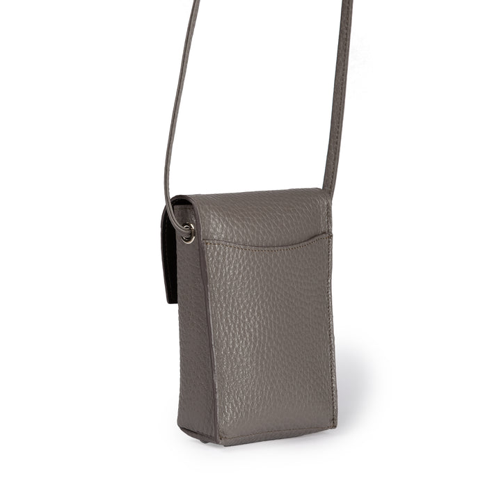 Roberta Gandolfi Elodie minibag and phoneholder in pelle con pratica tasca esterna e tracolla regolabile Vendita Economica