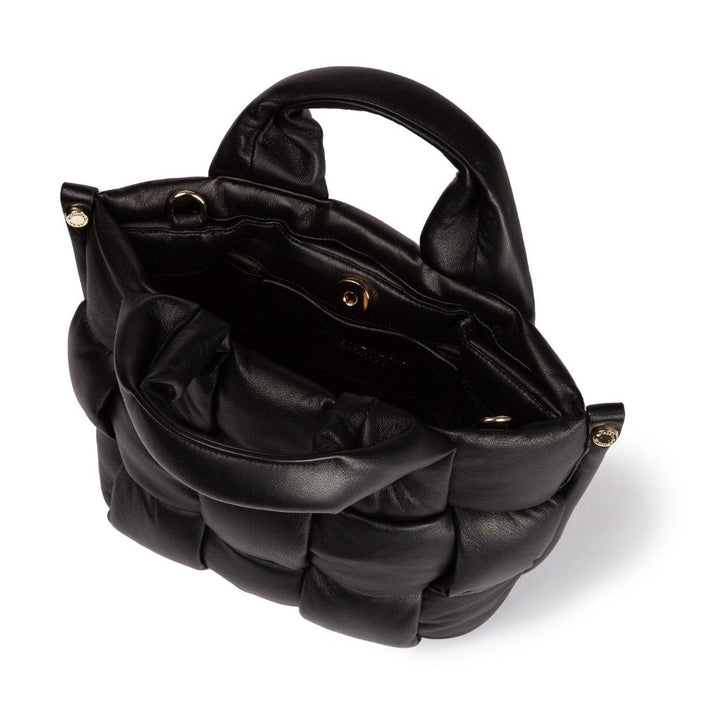 Roberta Gandolfi Greta Mini Nappa borsa in soffice pelle di agnello imbottita ed intrecciata a mano Negozio